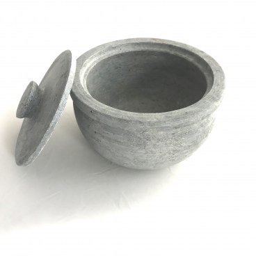 Indian Soapstone Curd Pot